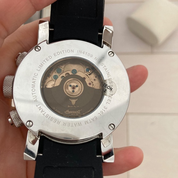 Ingersoll Automatic Men's watch - Bison No. 44 black IN4109BK - Picture 6 of 12